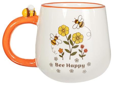 Sass & Belle Retro Bee Happy Kaffeetasse