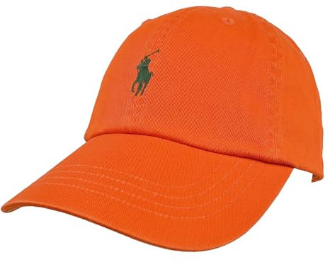 Ralph Lauren Classic Sport Cap Baseball Orange One Size, Colore: arancione., Taglia unica