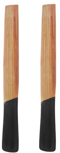 Gatuida 2stücke Holzgriff Für Hammer Ersatz-hammerstiel Aus Holz Passgenauer Griff Für Hammerzubehör Einfache Montage Robustes Holz