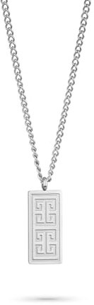 Radiant - Lombok-Kollektion - Goldene Kette mit goldener Platte für Herren, Luxus und Eleganz für einen distinguierten Stil.