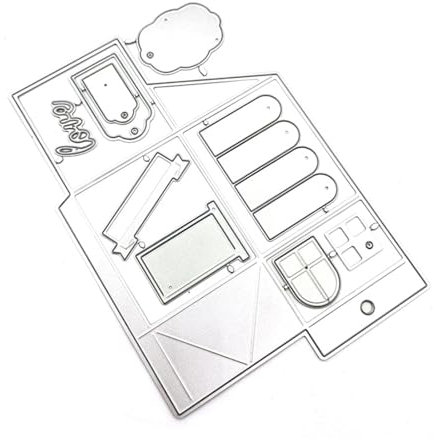Hrtyvhin Tampon gaufrage Tampon Tampon Metal Exlibris Papier à timbres Pince à gaufrer pour papier de livre Enveloppes cadeaux Artisanat
