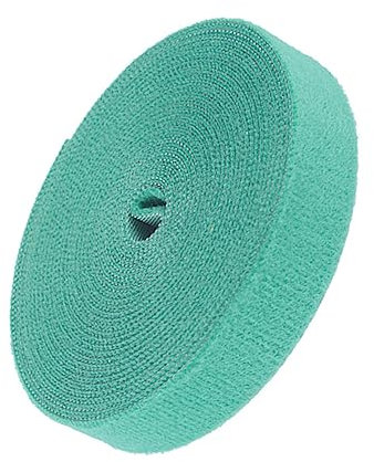 Selbstklebende Wiederverwendbare Pflanzenkabelbinder aus Nylon 10 Yard Grün