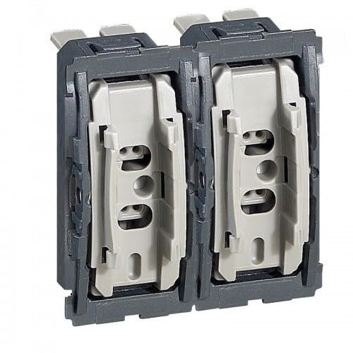 Legrand 67001D | Double interrupteur va et vient CélianeDouble interrupteur va et vient Céliane