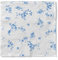 Sovie HOME Serviette BONNIE | Tissue-Servietten 33x33 cm | saugstarke und hochwertige Einweg-Servietten | ideal für Hochzeit & Feiern im Frühling & Sommer (Blau)