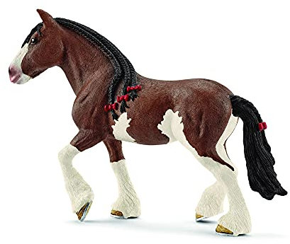Schleich 2513809 - Giumenta Clydesdale (1 Accessorie)