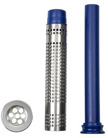 Bonde 70mm et Tube de Surverse avec Filtre pour Plonge