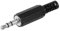 GOOBAY Lot de 5 Fiches audio Jack 3.5mm 3 pin Stéréo à Souder