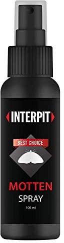Interpit® Anti MOTTEN Spray, Mottenschutz für den Kleiderschrank mit Lavendel - Mittel zur Schädlingsbekämpfung gegen Lebensmittelmotten - auch für bekämpfen von Kleidermotten | 100ml