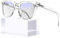 KANASTAL Blaulichtfilter Brille Ohne Sehstärke TR90 Anti Blaulicht Brille Herren und Damen Transparent Rahmen Blaufilter Brille Entspiegelt für PC/Handy/TV/Gaming UV 400 Schutz