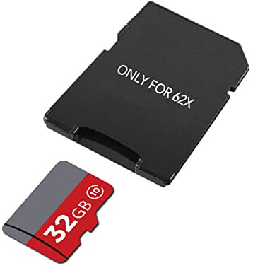URVOLAX SD-Kartenadapter und 32G Micro SD-Karte NUR für UR62/63X