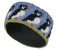 Pachamama Women Wool Ear Warmer Headband Fleece Lined Handknitted Puffin Multicoloured One-Size Handmade Fair Trade