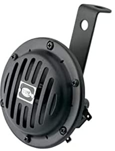 HELLA 3AL 922 100-241 Horn - M100 - 24V - 115dB(A) - Frequenzbereich: 350Hz - Gehäusefarbe: schwarz