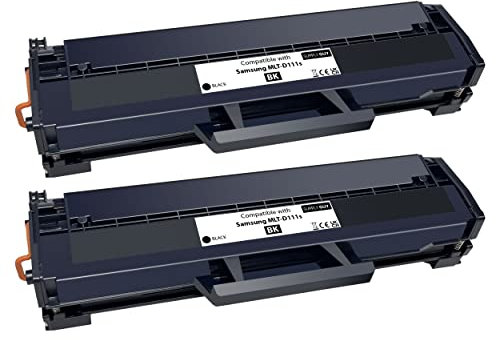 Supply Guy MLT D111S Toner Kompatibel mit Samsung MLT-D111S für Samsung Xpress M2070W Xpress M2026W Xpress M2070F Xpress M2070FW Xpress M2022W Multipack 2 Toner M2070W M2026W M2070F M2070FW MLT D111L