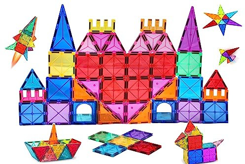 Magnetische Fliegen Spielzeug für Kinder 3-8 Jahre - STEM Kreativität Bausteine Set für Kleinkinder - Geschenke für 3 4 5 6 7 8+ Jahre Alte Mädchen Jungen