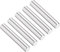 PATIKIL 8x50mm Tassello Perno, 5pz 304 Acciaio Inox Acciaio Cilindrico Scaffale Supporto Perno Fissa Elementi , Tono argento