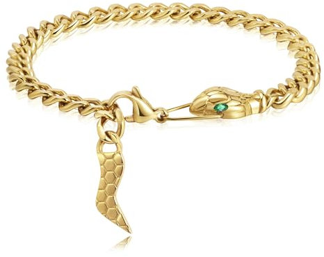 Joo&Rind Bracciali Donna oro Bracciale Donna Acciaio Inossidabile Placcato Oro 18k, Bracciale impilabili per gioielli da donna Regalo