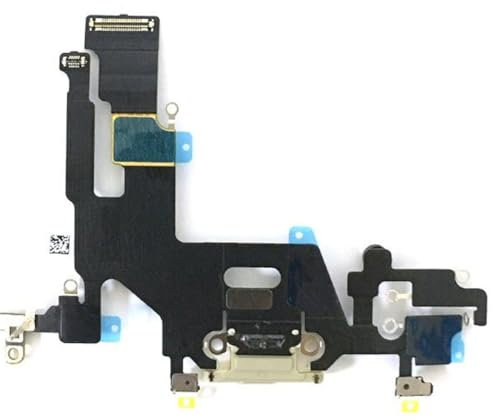 Puerto de carga para iPhone 11 White Flex