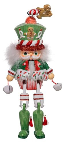 Kurt Adler Hollywood Nussknacker™ Streusel & Lebkuchenregal, 27,9 cm