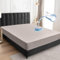 Wasserdichter Matratzenschoner 90x200cm Spannbettlaken, Atmungsaktive Matratzenbezug Wasserundurchlässiger Matratzen-Schutz Nässeschutz Spannbetttücher - Beige