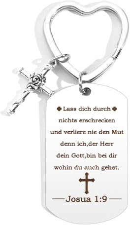 GuardiaTech Christliche Geschenke Schlüsselanhänger Ostergeschenke Kommunion Geschenke Für Mädchen Bibel Mini Verse Firmung Geschenke Mädchen Bibel Zubehör Firmung Geschenke Jungen