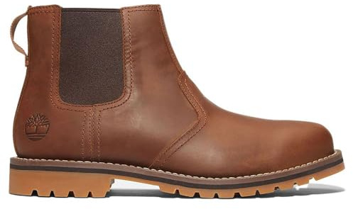 Timberland Larchmont Mid Chelsea Stiefelletten/Boots Herren Braun - 43 - Boots Shoes