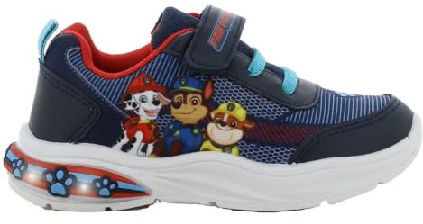 Leomil Paw Patrol Turnschuhe Jungen, Schuhe Kinder mit LED 29, Blau