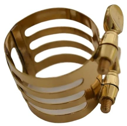 1 Stücke Tenor Saxophon Flöte Kopf Hoop Kupfer Exquisite Instrument Zubehör