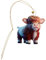 HOLIDYOYO Hängendes Highland Cow Ornament Aus Acryl Lustiges Kuh Für Weihnachtsbaum Auto Und Party Einzigartige Weihnachtsbaumdekoration Für Familie Und Freunde