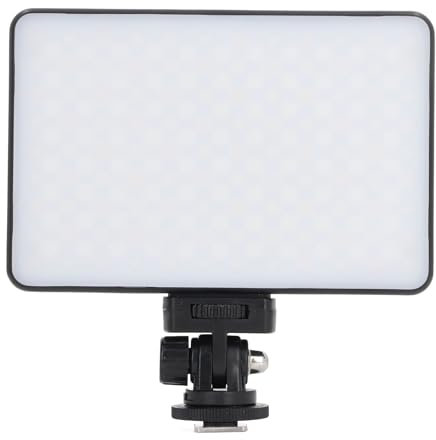 Vomeko LED Video Light 16W Bi Color 2500K to 9000K with 95 CRI Portable Photography Lighting for DSLR, Camcorders Tripods