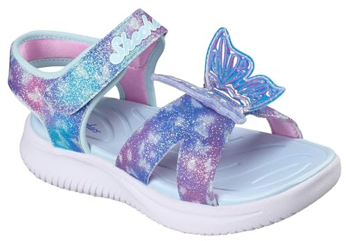 Skechers Mädchen Jumpsters Sandal Butterfly Brites, Blue, 28 EU