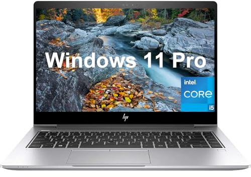 HP EliteBook 840 G5 Business Laptop Computer, 14in FHD(1920x1080) Notebook, Intel Core i5-7300u, 16GB RAM, 512GB SSD, Webcam, Qwerty Keyboard, Win11 pro (Renewed)