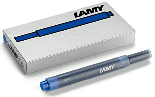 Lamy Tintenpatronen 6er Pack | 6 Päckchen mit je 5 Patronen | 30 Patronen T10 in königsblau