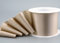 25 m x 72 mm Satinband SOPHIE TAUPE (105) Satin Tischband Schleifenband ohne Draht breites weiches Band Tischdekoration Tisch Deko Geschenkband mit einseitigem Glanz