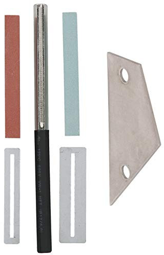 Gitarren-Bundfeile, Bundfeile, einfach zu bedienen, hochwertiges Metall + Kunststoff + Stein, Gitarrenschleifwerkzeug, für Musikinstrumenten-Gitarrenwerkzeug