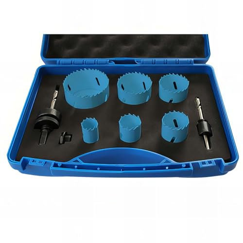 Leman - Coffret 6 trépans bi-métal D. 22/29/35/44/51/68 mm