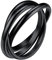 FindChic Damen Ring Wickelring Edelstahl 3 Ringe Ineinander Verschlungene Ring Rolling Rings Modeschmuck Ehering Schwarz 20