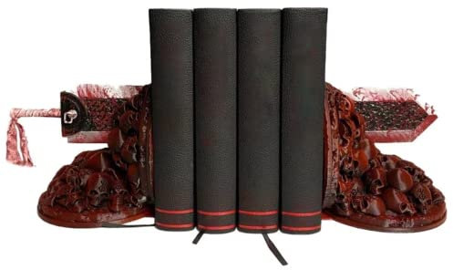 Berserk Bookends Statues De Bureau Résine, Boîtier d'art De Bureau Bibliothèque, Butée De Livre Ornement De L'étagère pour La Décoration De La Maison