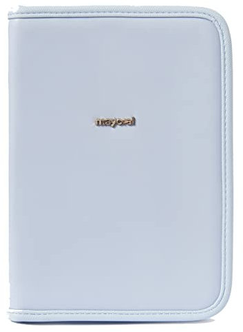 Mayoral - Porta documentos liso para bebé - Organizador con cremallera (Cielo)