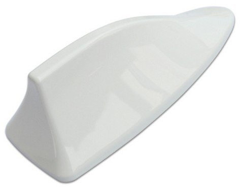 Antenne Requin Radio Radio antenne Shark Fin Auto Antenna Signal/Fit for Renault Clio 3 Opel Corsa Opel Meriva Megane 4 Dacia Sandero Stepway Leon FR (Color : White)