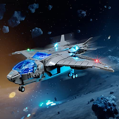 LIGHTAILING Led Licht für Lego- 76248 Quinjet der Avengers – Beleuchtungsset Kompatibel Mit Lego Modell (Lego Bausteinen Modell Nicht enthalten)