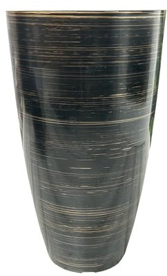 SG Traders Stylish Tall Plastic Plant Pot Garden Patio Planters Elegant Gardening Planter Accessory for Flowers Herbs Trees Plants Patio Suitable for both Indoor and Outdoor Use H 54cm x W 30cm
