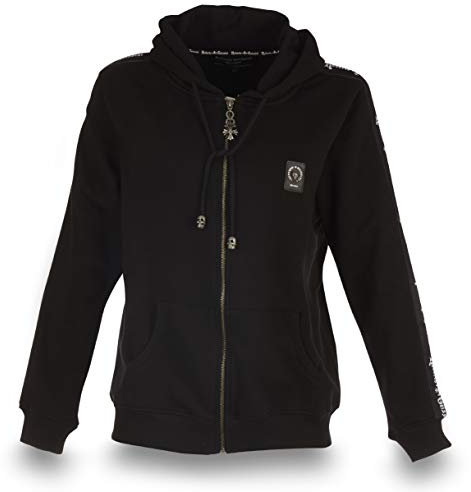 Roberto Geissini Damen Sweatjacke Basic - darkblue L