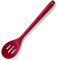 U-Taste Cuchara ranurada de silicona extra larga de 33,9 cm: Cuchara de cocina resistente al calor hasta 315 ℃, Cuchara antiadherente sin costuras para servir para mezclar (Rojo)