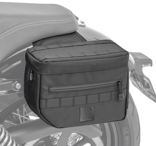 Satteltaschen Club Style für Harley Davidson Modellen DC1 schwarz