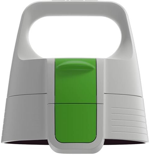 SIGG WMB ONE Top 2 Grey Green Verschluss (One Size), Ersatzteil Trinkflasche, einhändig bedienbarer & auslaufsicherer Verschluss