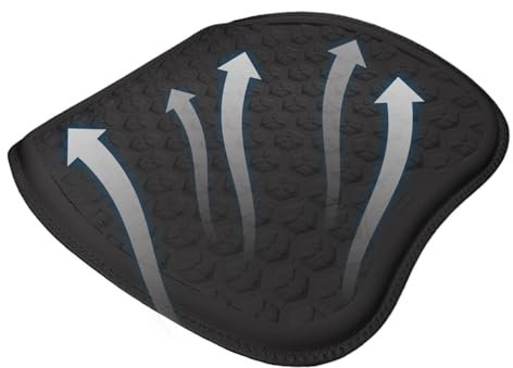 Novent Cooling Seat Pad, Cooling Car Seat Cushion Front Seat - Breathable Cooling Pad for Driving | Summer Cooling Pad, Chair Cooling Pad, Seat Cushion, Non-Slip Cooling Pad for Trucks, Cars