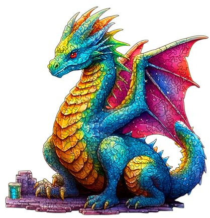 Wooden Puzzles for Adults, 200 Pieces Wooden Jigsaw Puzzles for Adults, Animal Shaped Unique Wooden Jigsaw Puzzles, Wooden Puzzles for Home Decoration