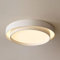 Wylolik Französische cremefarbene Deckenleuchte, 3-farbig, dimmbar, LED-Deckenleuchte, Deckenleuchte, Unterputz-Deckenleuchter, Flache, Moderne, runde Leuchte für Flur, Eingangsbereich, Küche