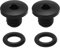 YINETTECH Set di 2 viti di spurgo TC4 in titanio per freni a disco con O-Ring M5 x 8,5 mm, compatibili con pinza idraulica Shimano M985/M988/M9020, Y8RM98010, nero