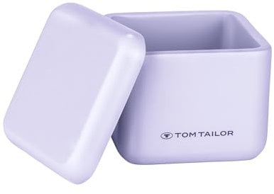 WENKO - TOM TAILOR Aufbewahrungsdose Lilac – stilvolle, praktische Aufbewahrung für Bad und Badezimmer, dekorative Dose in elegantem Design